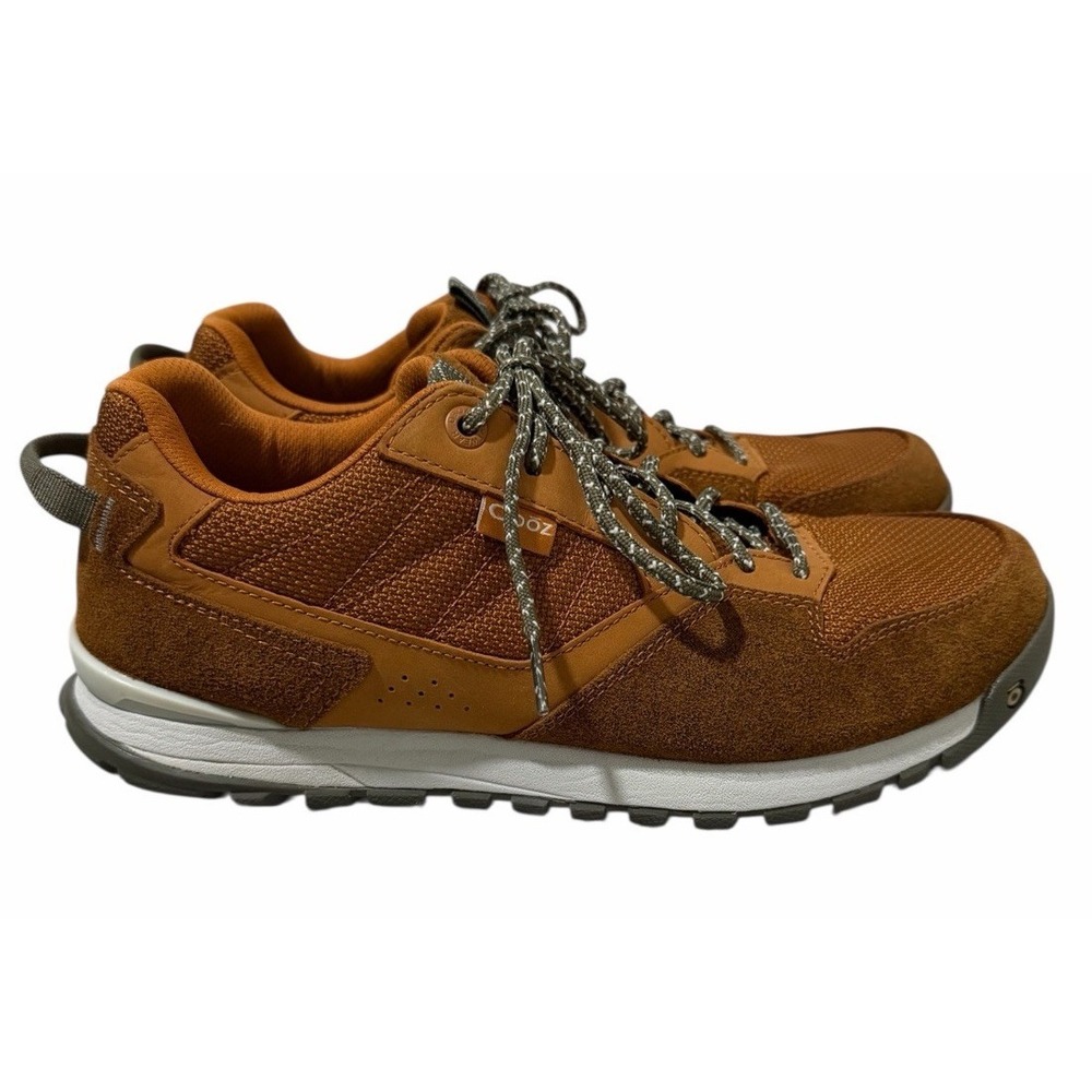 Oboz‎ Bozeman Low Suede Lace Up Trail Shoe Toasted Pecan Men's Size 9.5